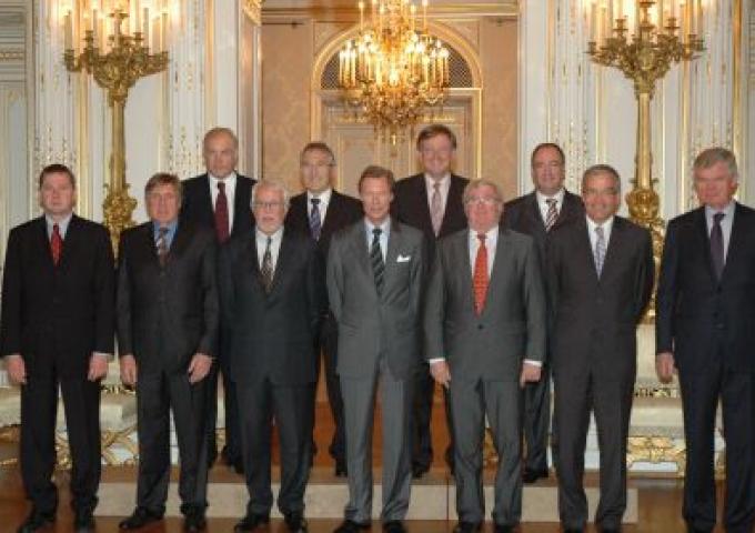 Audience du nouveau Bureau de la Chambre des députés