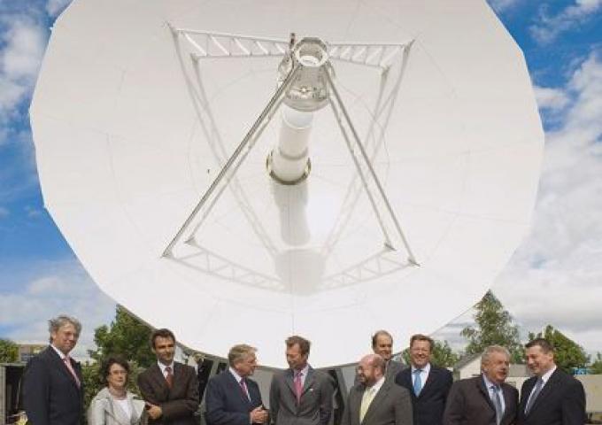 Présentation de la nouvelle antenne GALILEO