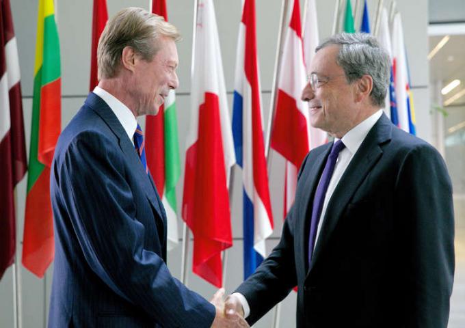Le Grand-Duc et M. Mario Draghi