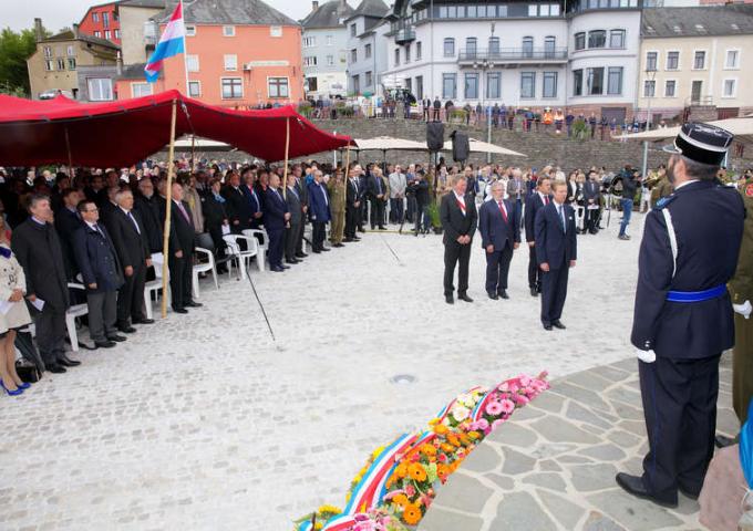 Le Grand-Duc lors de la commémoration