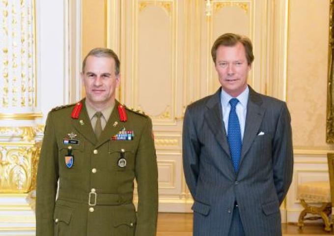 Audience pour le nouveau Chef d'Etat-Major de l'Armée