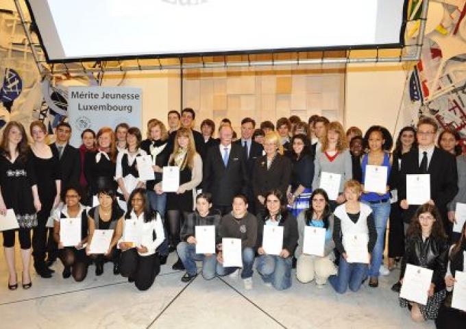 Lauréats du Prix du Mérite Jeunesse 2009
