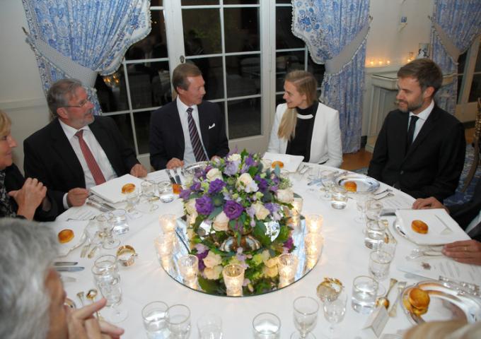 Soirée institutionnelle au Château de Berg