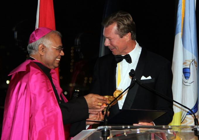 "Path to Peace Award 2013" décerné à S.A.R. le Grand-Duc