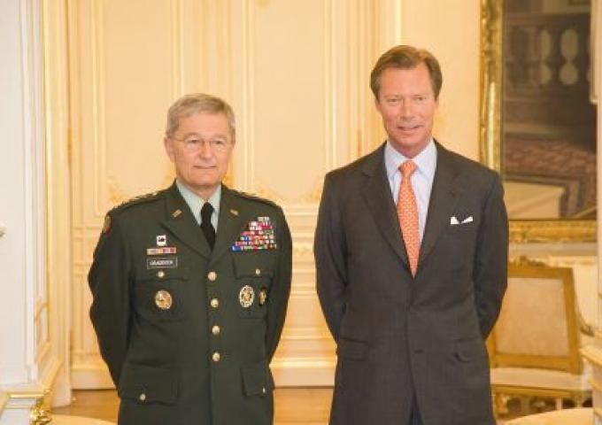 Audience du Commandant suprême des forces alliées en Europe