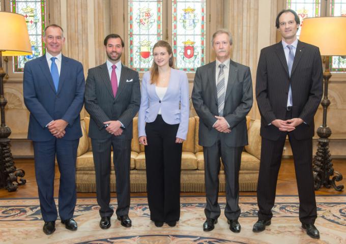 Réunion de travail avec "Jonk Entrepreneuren Luxembourg"
