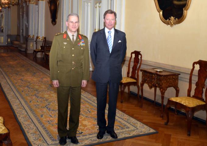 Audience de congé du Chef d’Etat-Major de l’Armée