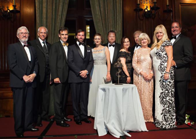 Remise à New-York du "Luxembourg American Business Award"