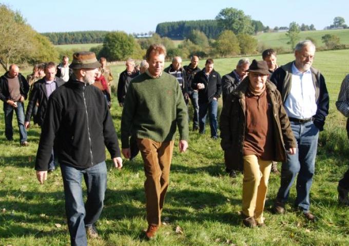 Visite des projets de la Fondation Hëllef fir d’Natur