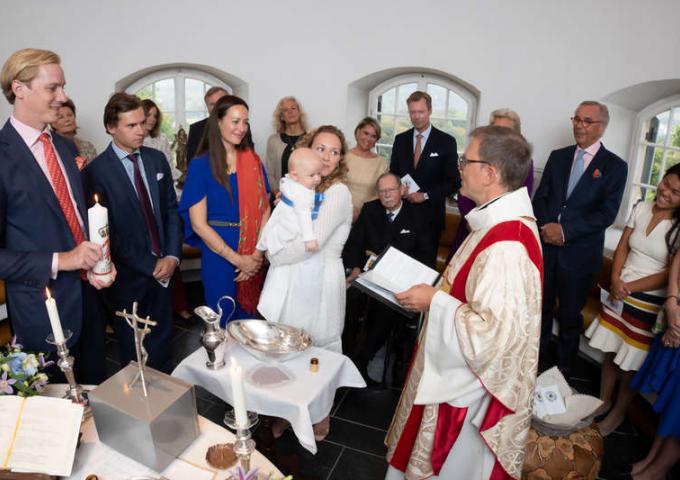 La cérémonie de baptême