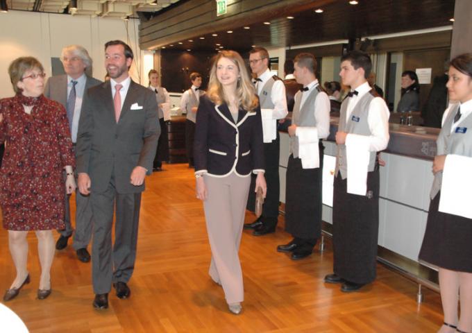Visite du Lycée technique hôtelier Alexis Heck de Diekirch