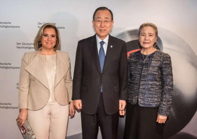 Remise du Prix d'honneur de la "Stiftung Deutscher Nachhaltigkeitspreis"