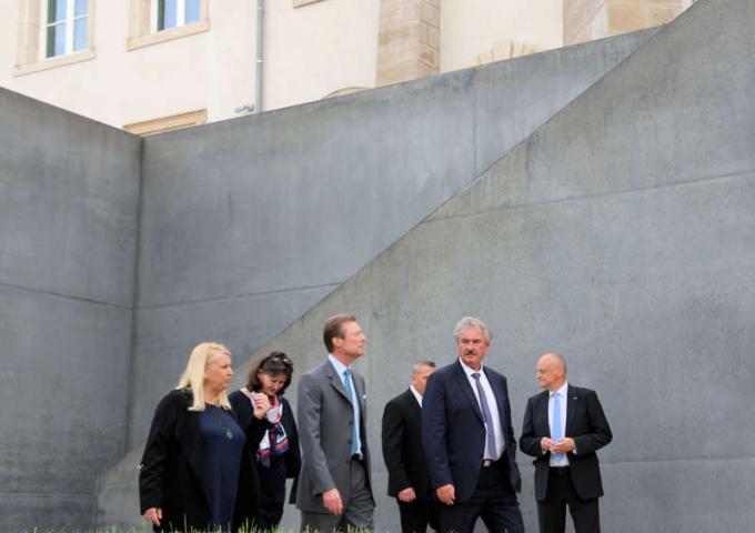 Le Grand-duc lors de la visite