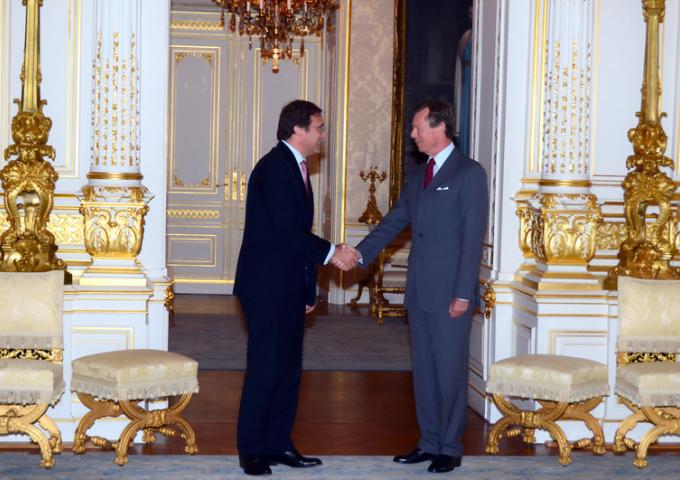 Audience du Premier ministre du Portugal