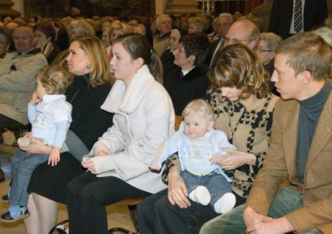 Service religieux de l'ouverture officielle de l'Octave