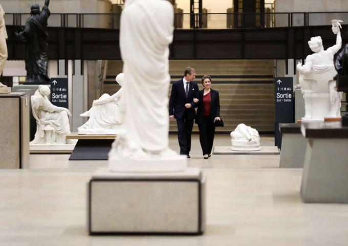 Le Grand-Duc et la Grande-Duchesse au Musée d'Orsay à Paris