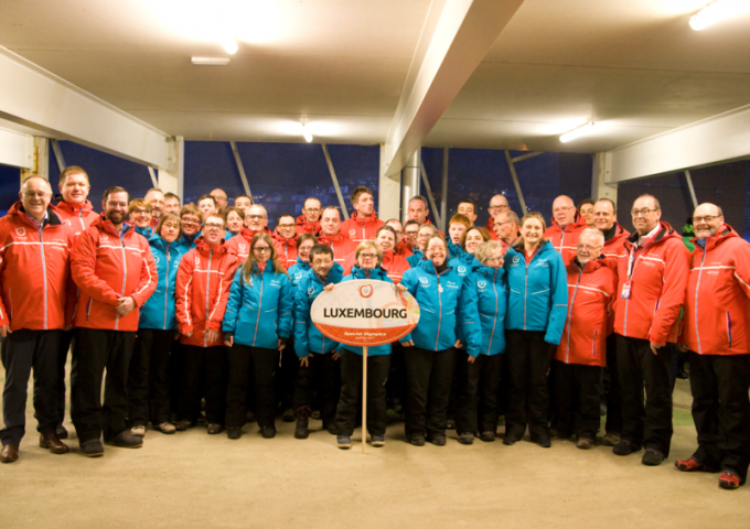 Le Couple héritier a assisté aux Jeux Mondiaux Hiver 2017 - Special Olympics