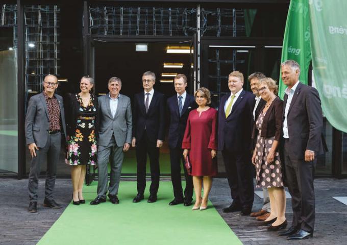 Photo de groupe - 35e anniversaire déi gréng