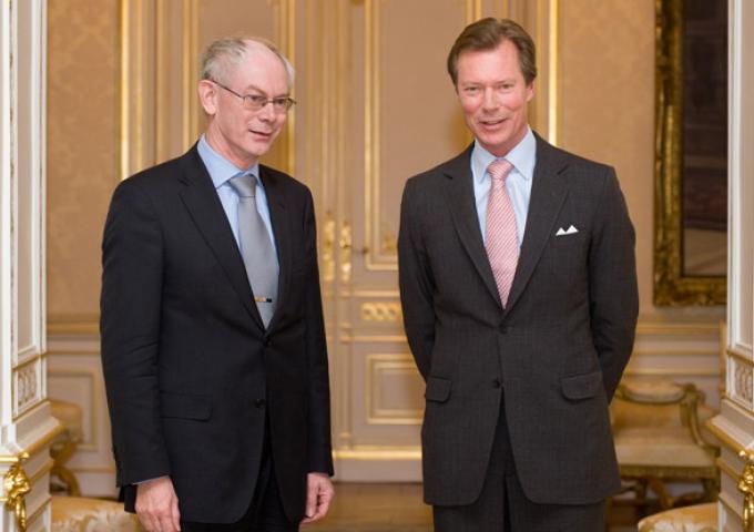 Audience de Monsieur Herman Van Rompuy