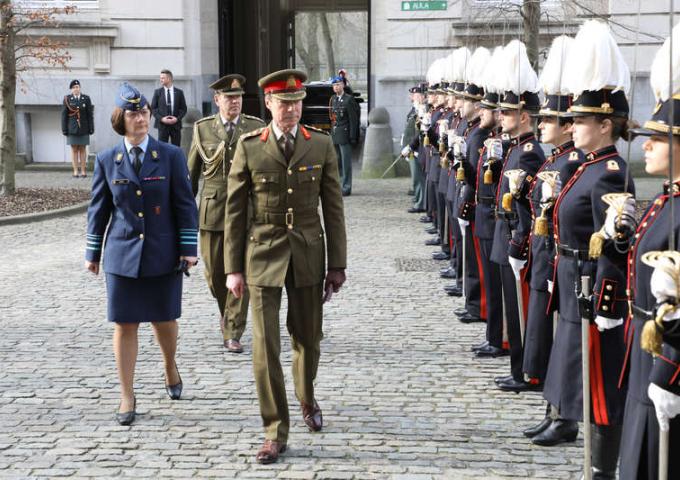 Le Grand-Duc a visité l’École royale militaire de Bruxelles