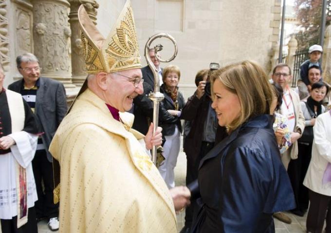 Service religieux pour l'ouverture de l'Octave