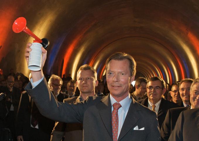 Visite du tunnel Stafelter
