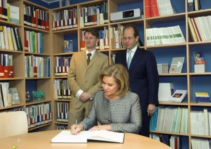 Inauguration de la Maison de la microfinance