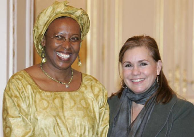 Audience de Mme Maggy Barankitse