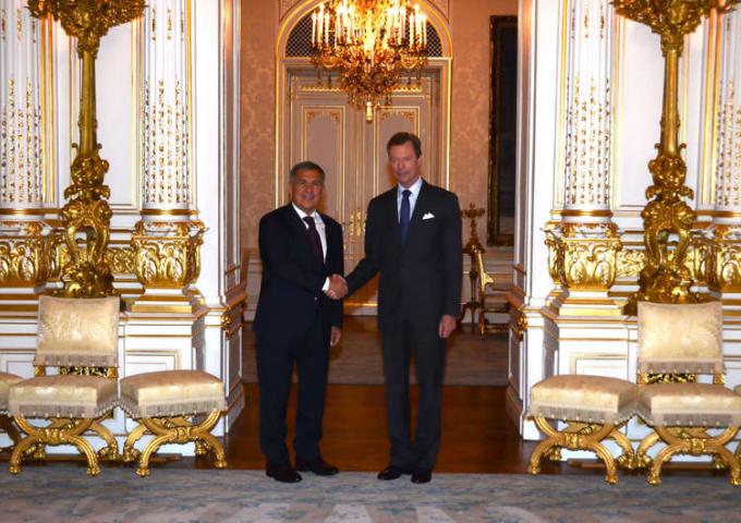 Audience du Président du Tatarstan