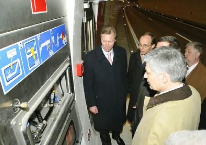 Inauguration du Tunnel «Gousselerbierg»