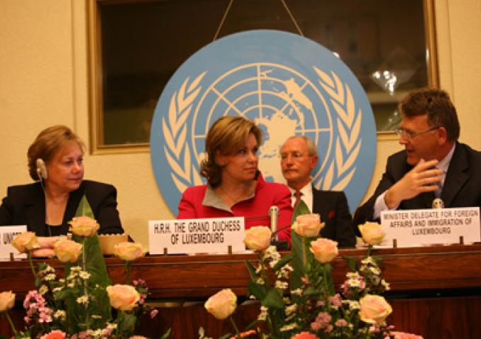 La Grande-Duchesse nommée Eminent Défenseur des enfants par l'Unicef