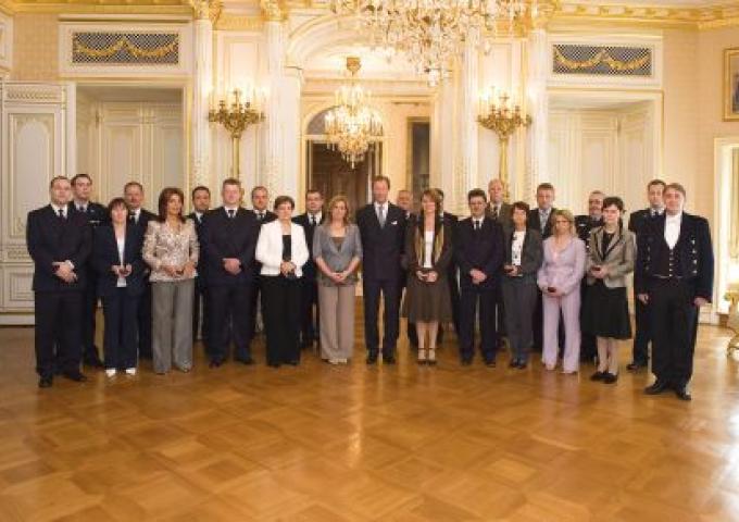 Remise de décorations dans le cadre de la Fête nationale