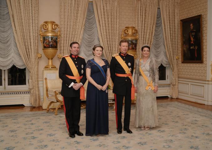 Réception du Nouvel An au Palais grand-ducal