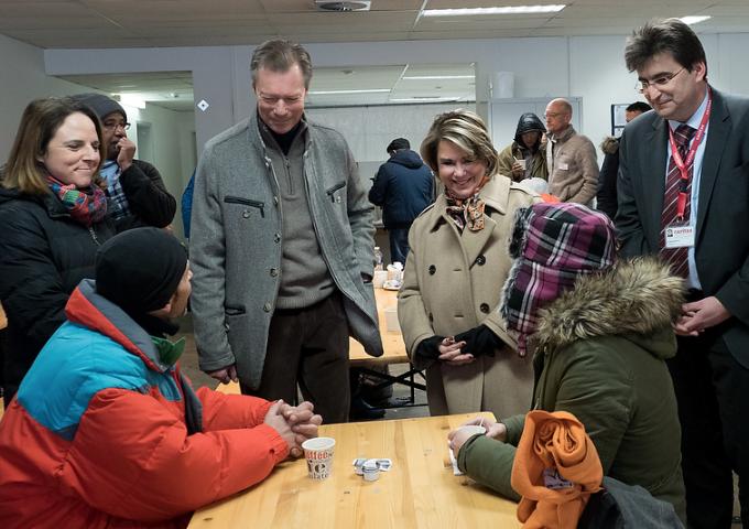 Visite Wanteraktioun du Findel