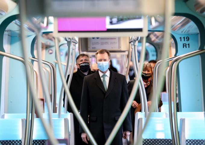 Inauguration du nouveau tronçon du tramway