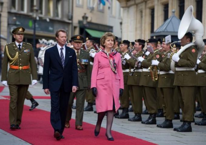 Visite d'Etat au Luxembourg de la présidente d'Irlande Mary McAleese