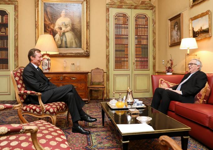 Audience de M. Jean-Claude Juncker