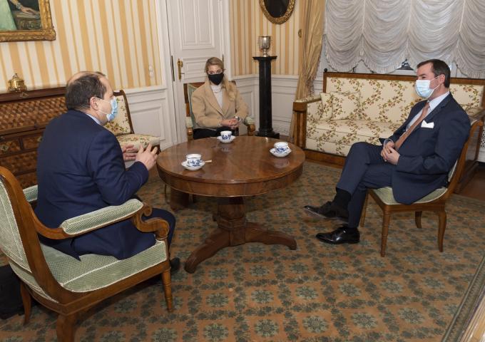 Audience de l'asbl Jonk Entrepreneuren Luxembourg