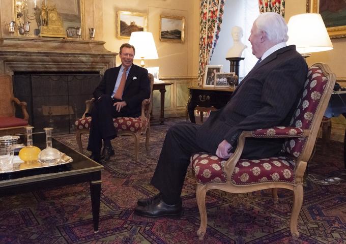 Audience de M. Jacques Santer