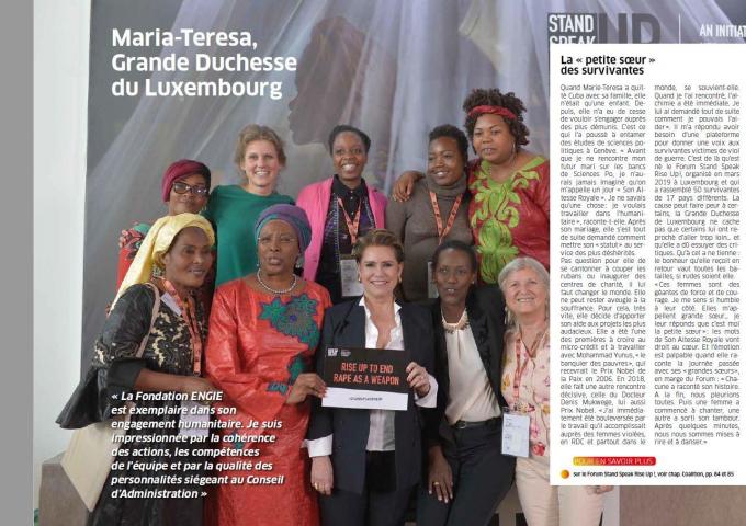 Page du rapport ENGIE