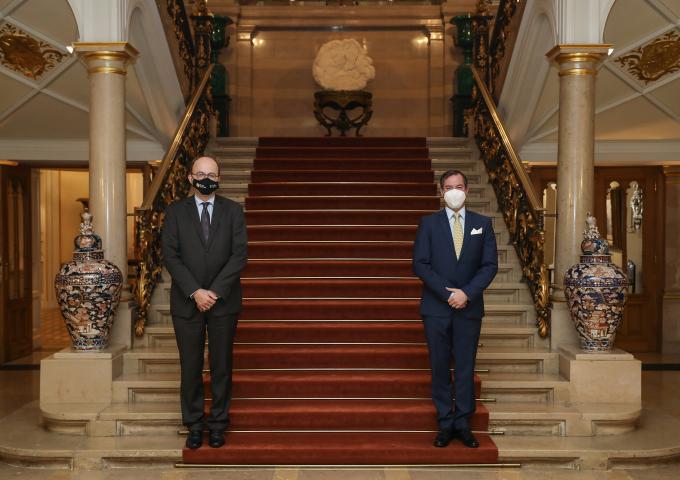 Audience de M. Tom Wirion