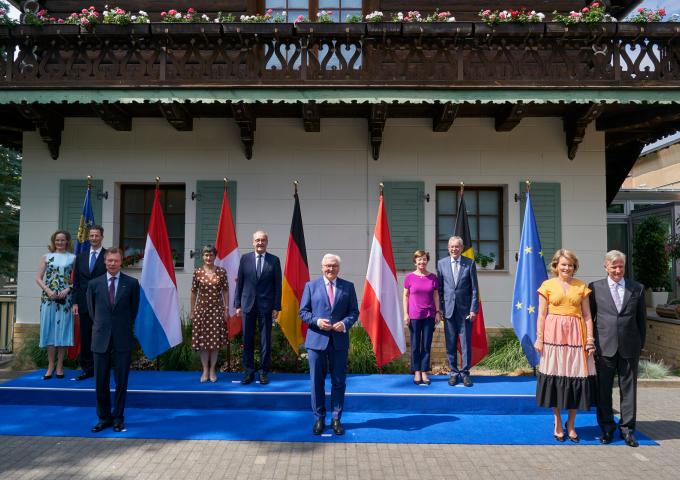 photo de groupe des chefs d'État des pays germanophones