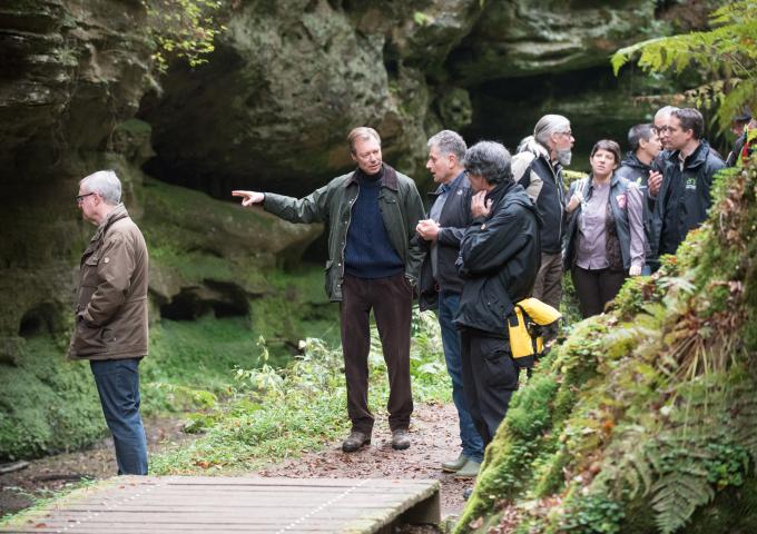 Le Grand-Duc visite une réserve naturelle