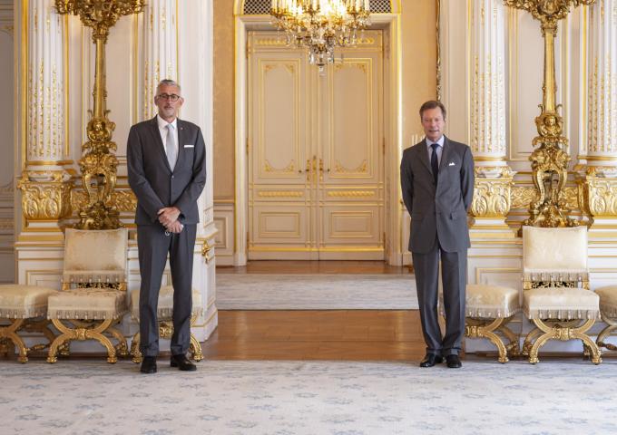 Audience M. Georges Rassel, directeur général Paul Wurth S.A.