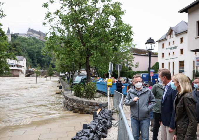 Inondations au Luxembourg