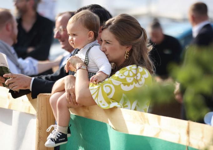 Moment de complicité entre la Princesse Stéphanie et le Prince Charles