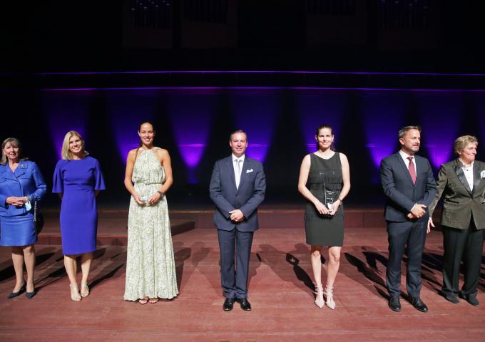 Cérémonie pour le 25e anniversaire de l'Open de Luxembourg