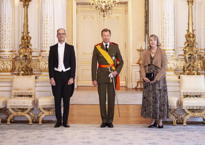 Le Grand-Duc et S.E.M. Alain GENDRON