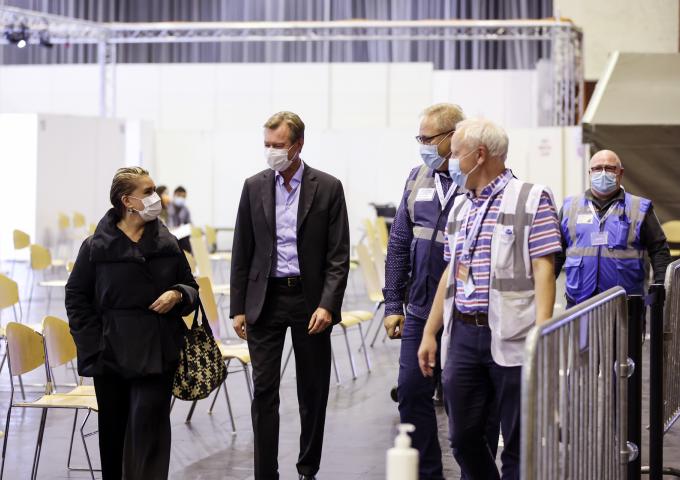 Le Couple grand-ducal a reçu une dose de rappel du vaccin contre la COVID-19