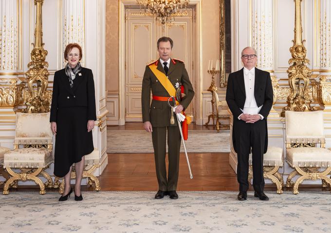 Le Grand-Duc et Son Excellence Madame Caroline Jane MILLAR 